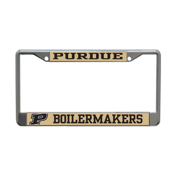 Wholesale-Purdue Boilermakers MEGA Lic Plt Frame S/L Printed