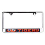 Wholesale-Auburn Tigers MEGA Lic Plate Frame B/O Printed