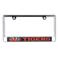 Wholesale-Auburn Tigers MEGA Lic Plate Frame B/O Printed