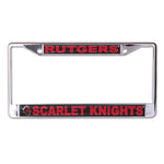 Wholesale-Rutgers Scarlet Knights Lic Plt Frame S/L Printed