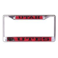 Wholesale-Utah Utes Lic Plt Frame S/L Printed