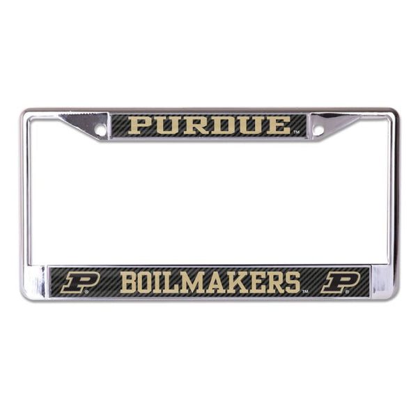 Wholesale-Purdue Boilermakers CARBON Lic Plt Frame S/L Printed