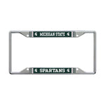 Wholesale-Michigan State Spartans JERSEY Lic Plt Frame S/S Printed