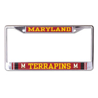 Wholesale-Maryland Terrapins JERSEY Lic Plt Frame S/L Printed