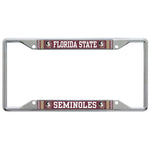 Wholesale-Florida State Seminoles JERSEY Lic Plt Frame S/S Printed