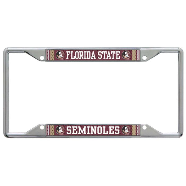 Wholesale-Florida State Seminoles JERSEY Lic Plt Frame S/S Printed