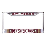 Wholesale-Florida State Seminoles JERSEY Lic Plt Frame S/L Printed
