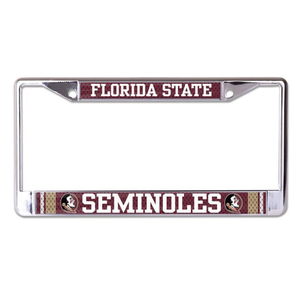 Wholesale-Florida State Seminoles JERSEY Lic Plt Frame S/L Printed