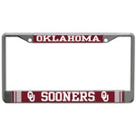 Wholesale-Oklahoma Sooners JERSEY Lic Plt Frame S/L Printed