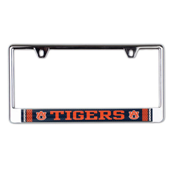 Wholesale-Auburn Tigers JERSEY Lic Plate Frame B/O Printed