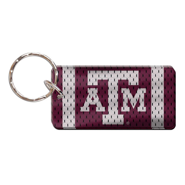 Texas A&M Aggies JERSEY Keychain Rectangle