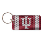 Indiana Hoosiers JERSEY Keychain Rectangle