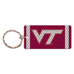 Wholesale-Virginia Tech Hokies JERSEY Keychain Rectangle