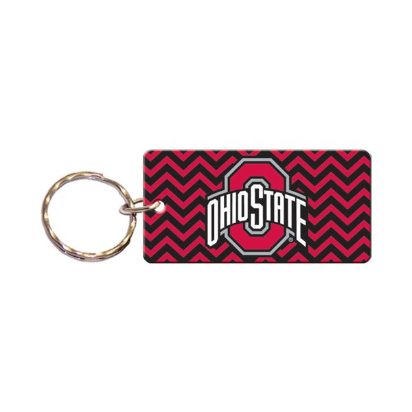 Wholesale-Ohio State Buckeyes JERSEY Keychain Rectangle