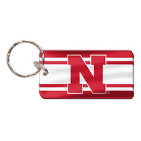 Wholesale-Nebraska Cornhuskers Keychain Rectangle