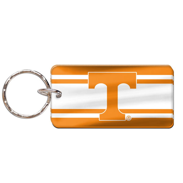 Tennessee Volunteers Stripe Keychain Rectangle