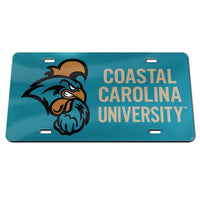 Wholesale-Coastal Carolina Chanticleers Acrylic Classic License Plates