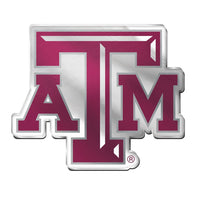 Texas A&M Aggies Acrylic Auto Emblem