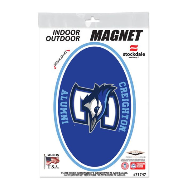 Wholesale-Creighton Bluejays Outdoor Magnets 5" x 7"