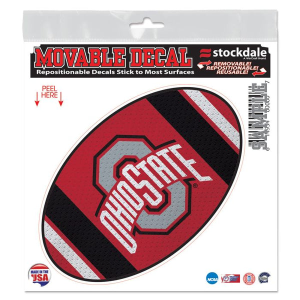 Wholesale-Ohio State Buckeyes JERSEY All Surface Decal 6" x 6"