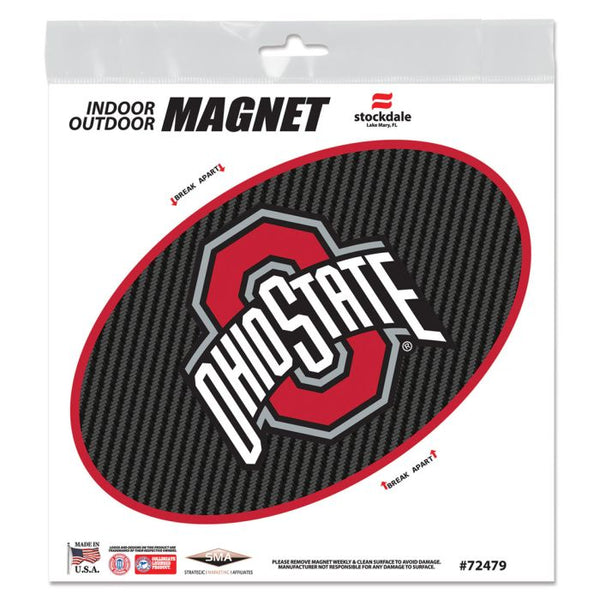 Wholesale-Ohio State Buckeyes Outdoor Magnets 6" x 6"