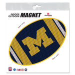 Michigan Wolverines JERSEY Outdoor Magnets 6" x 6"