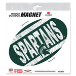 Wholesale-Michigan State Spartans VINTAGE Outdoor Magnets 6" x 6"