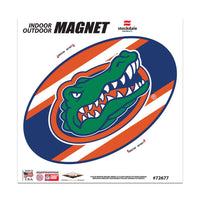 Florida Gators STRIPES Outdoor Magnets 6" x 6"