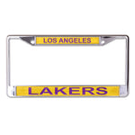 Los Angeles Lakers GLITTER Lic Plt Frame S/L Printed