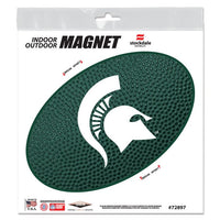 Wholesale-Michigan State Spartans TEAMBALL Outdoor Magnets 6" x 6"