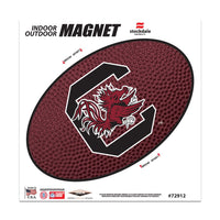South Carolina Gamecocks TEAMBALL Outdoor Magnets 6" x 6"