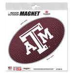 Texas A&M Aggies TEAMBALL Outdoor Magnets 6" x 6"