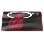 Miami Heat MEGA Specialty Acrylic License Plate