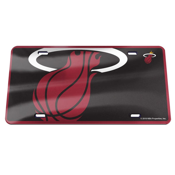 Miami Heat MEGA Specialty Acrylic License Plate