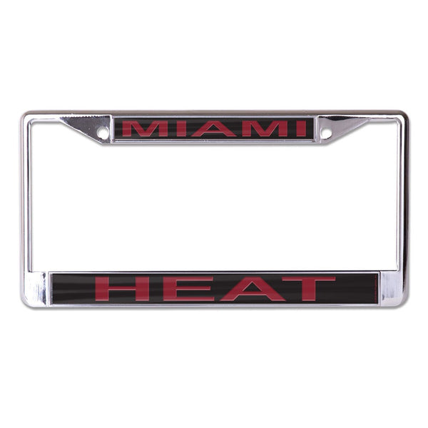 Miami Heat Lic Plt Frame S/L Printed