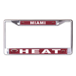 Miami Heat MEGA Lic Plt Frame S/L Printed
