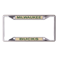 Milwaukee Bucks Lic Plt Frame S/S Printed