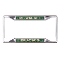 Milwaukee Bucks MEGA Lic Plt Frame S/S Printed
