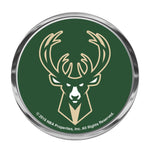 Milwaukee Bucks Chrome Metal Domed Emblem