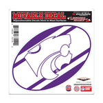 Kansas State Wildcats STRIPES All Surface Decal 6" x 6"