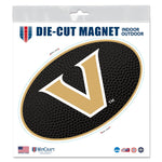 Vanderbilt Commodores TEAMBALL Outdoor Magnets 6" x 6"