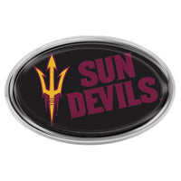 Wholesale-Arizona State Sun Devils MEGA Chrome Metal Domed Emblem