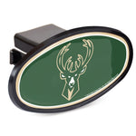Milwaukee Bucks Oval 2" Hitch Receiver