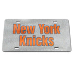 New York Knicks GLITTER Specialty Acrylic License Plate
