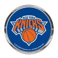 New York Knicks Chrome Metal Domed Emblem