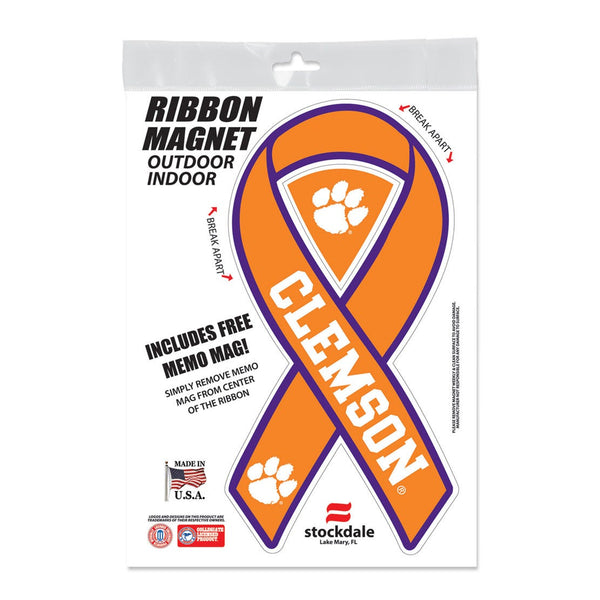 Clemson Tigers Outdoor Magnets 5" x 7"