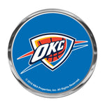Oklahoma City Thunder Chrome Metal Domed Emblem