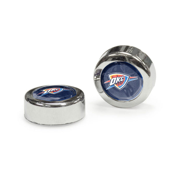 Oklahoma City Thunder Domed Screw Caps