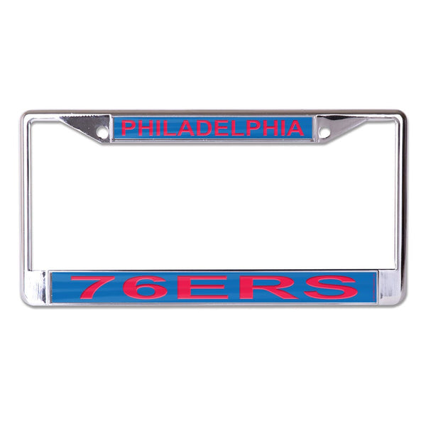Philadelphia 76ers Lic Plt Frame S/L Printed
