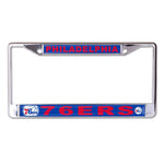 Philadelphia 76ers MEGA Lic Plt Frame S/L Printed